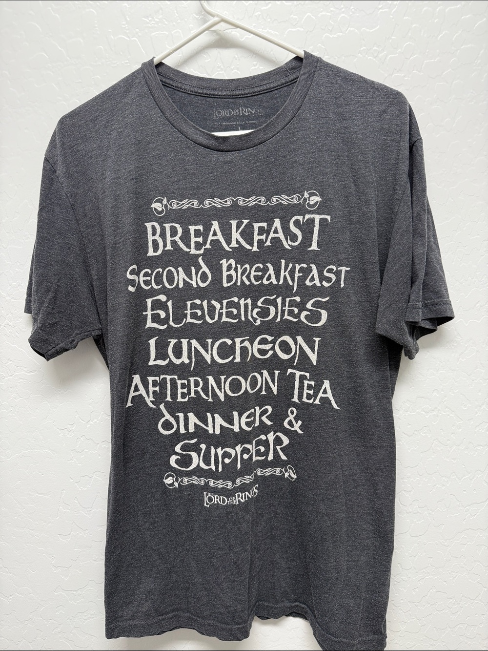LOTR Grey Hobbit Meals T-Shirt